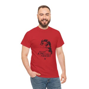 Koszulka Porco Rosso „Lepiej świnia niż faszysta” | Studio Ghibli Design zdjęcie 7