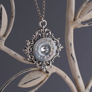 Bullet Jewelry-Winchester 20 Gauge Necklace-20 Gauge Jewelry -20 Gauge Shotgun -Swarovski Element- -20 Gauge Necklace-Shotgun Accessories