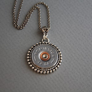 Choice Remington 12 Gauge Shotgun Shell Necklace-Remington 12 Gauge Shotgun Shell Pendant-12 Ga Shotgun Necklace-Remington 12 Ga Pendant