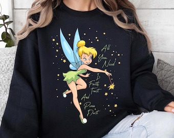 Tinkerbell Fairy Png, Magical Kingdom, Peter Pan Sublimation Design (Digital Download)