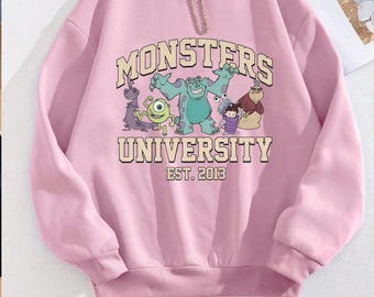 Retro Monsters University PNG Design (Digital Download)