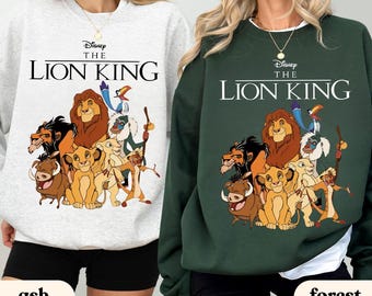 Comfort Colors® Disney The Lion King, Simba And Friends Safari PNG, Disney Lion King PNG, Disney Animal Kingdom PNG, Digital Download