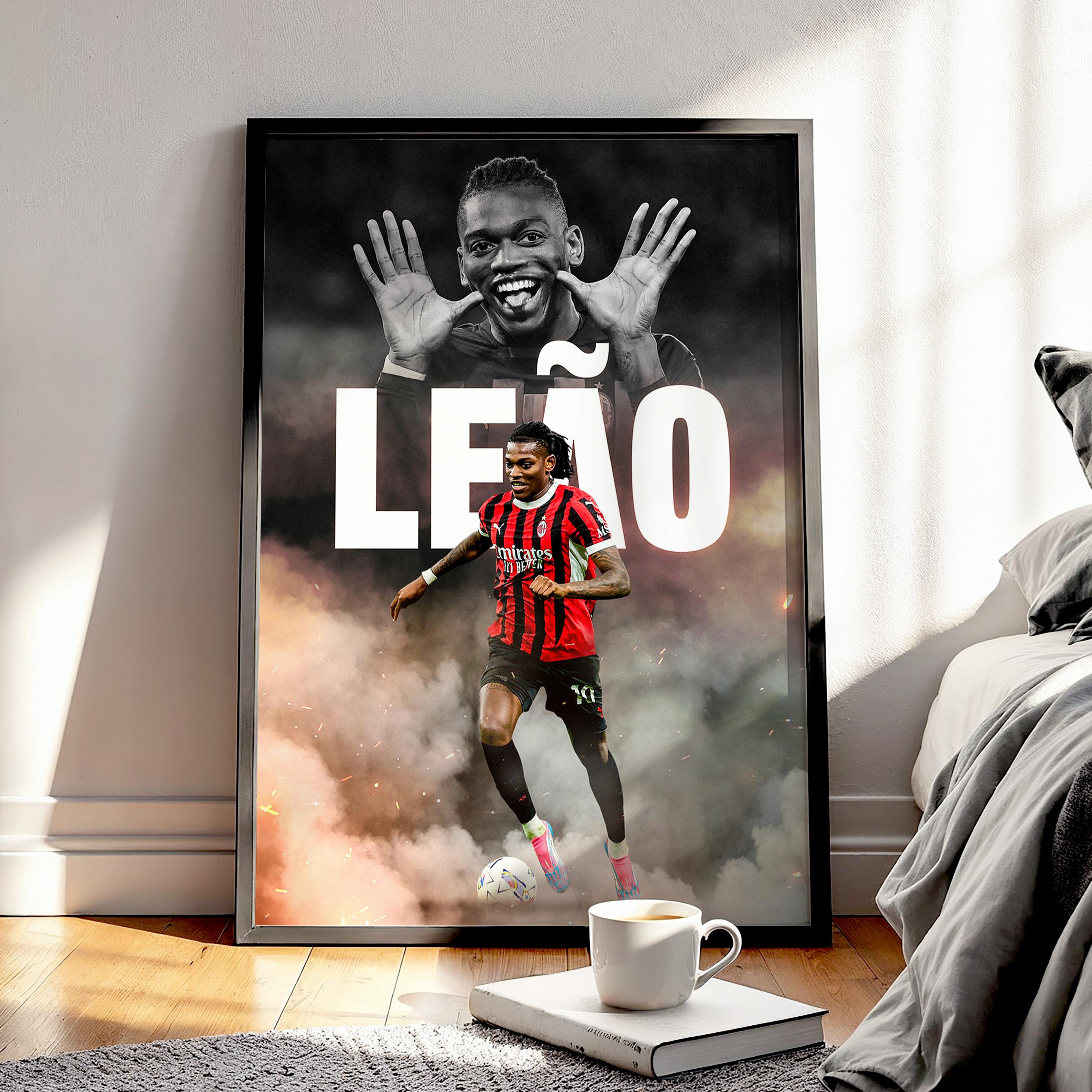 Poster AC Milan - Stampa Grafica - Haute Qualité - Fabriqué En Italie