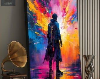 Vivid Soul Fine Art Edition I: The Flow of Thought – Canvas Print