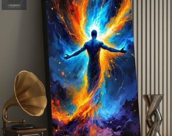 Vivid Soul Fine Art Edition I: The Hidden Frequency – Canvas Print