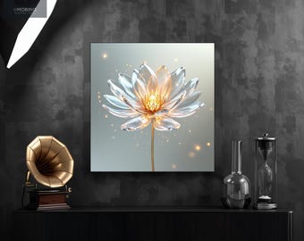 Aura Mechanica Fine Art Edition: The Luminous Essence - Aluminum Print