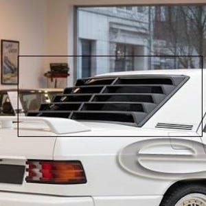 Mercedes 190 W201 Wohnzimmerfenster