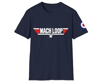Mach Loop Wales Royal Air Force RAF Symbol T-Shirt: Aviation Enthusiast Gift