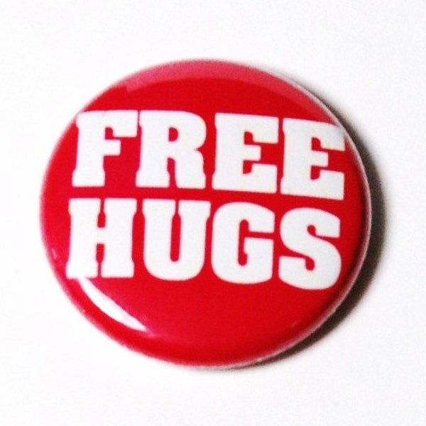 Free Hugs - 1 inch Pin