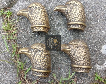 2" Inches Set Of Antique Head Eagle Door Knob Pull Handle, Drawer Knob, Cabinet pull handle N.207