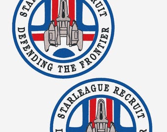 The Last Starfighter inspired patch emblem