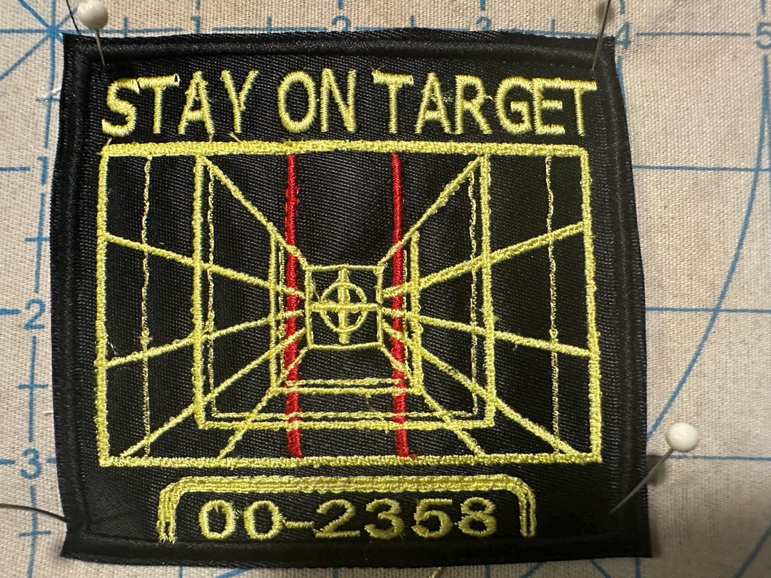 Dynamic Targeting Patch Stay on Target Patch – Star Wars Inspired Trench Run Targeting Display ...
