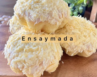 Homemade Filipino Ensaymada Box of 12,  Ensaymada, Brioche, Baked Bread, Pastries , Special Ensaymada, Filipino Ensaymada, Ube Ensaymada