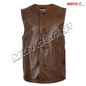 Leather Jerkin - Etsy