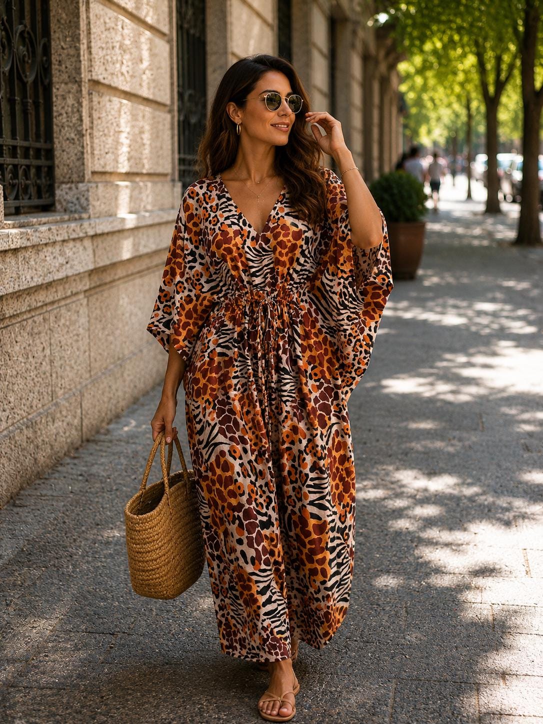 t shirt dress wedding Sheath T-Shirt-Sleeve V-Neck Lace With Beading And Keyhole-MK_703018 anahiv adding a touch of Plus Size One Shoulder Color:Desert Stripe