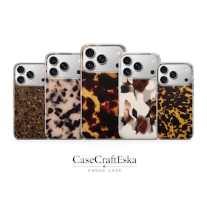 Tortoise Phone Case Animal Print Cover for iPhone 18 Pro Max, 17, 16, 15, Samsung S26 Ultra, S25 FE, A57, A56, Pixel 11, 10