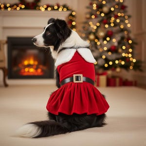 Bas Résille De Noël Rouge Avec Noeud Et Clochettes - Taille Unique, En Polyamide/Élasthanne