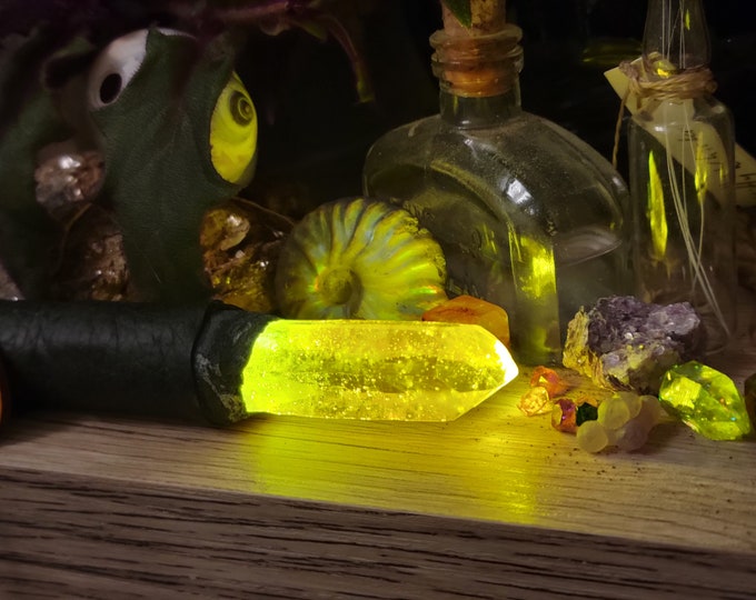 Slim Crystal Torch Made to Order Etsy