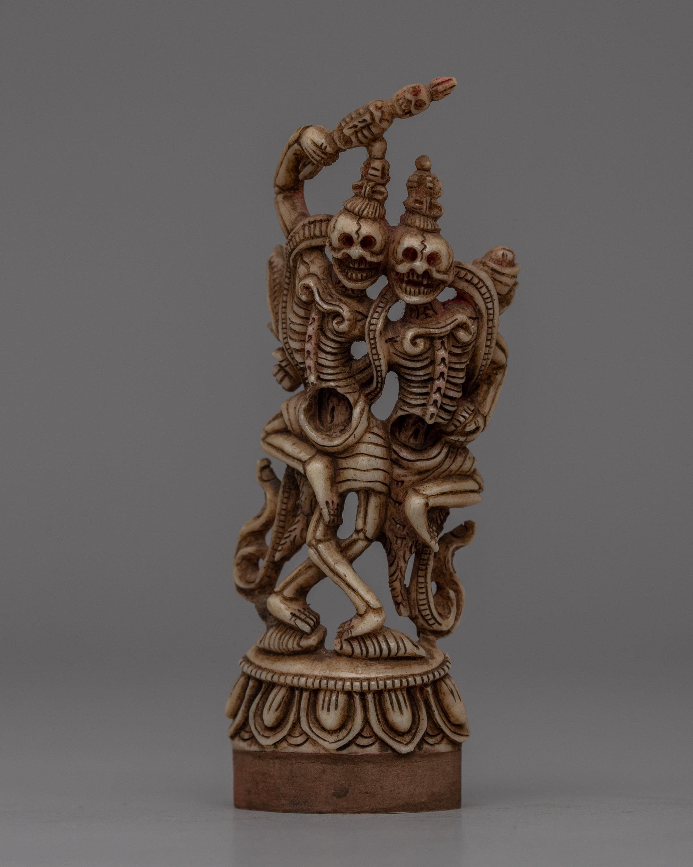Handcrafted Citipati Statue | Tibetan Symbol of Life's