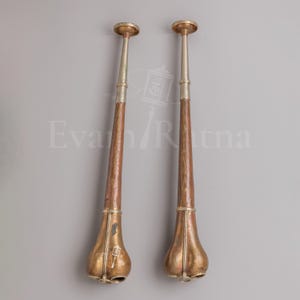 Traditional Tibetan Ritual Kangling Set | Chöd Practice Instrument | Handcrafted Tibetan Altar Tool for Meditation and Spiritual Practices