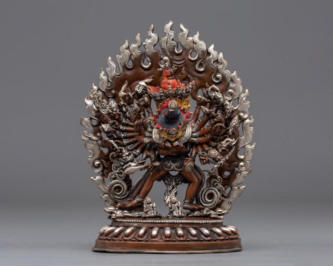 Machine Deity Machine Made Kalachakra Sculpture | the Deity of Enlightenment and ...