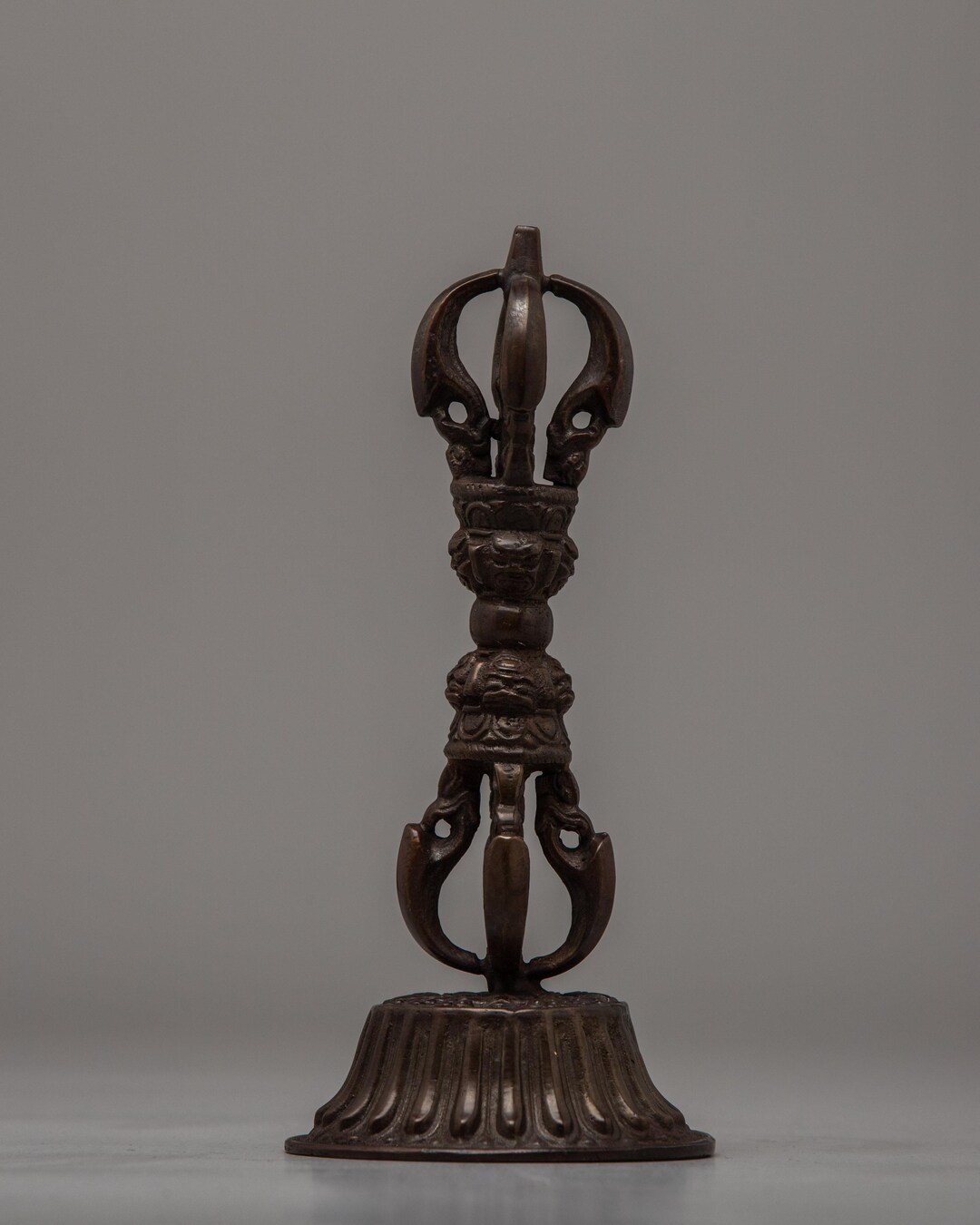 Vajra Ritual Five Pronged Vajra Ritual Symbol | Tibetan Dorje for Altar Meditation ...
