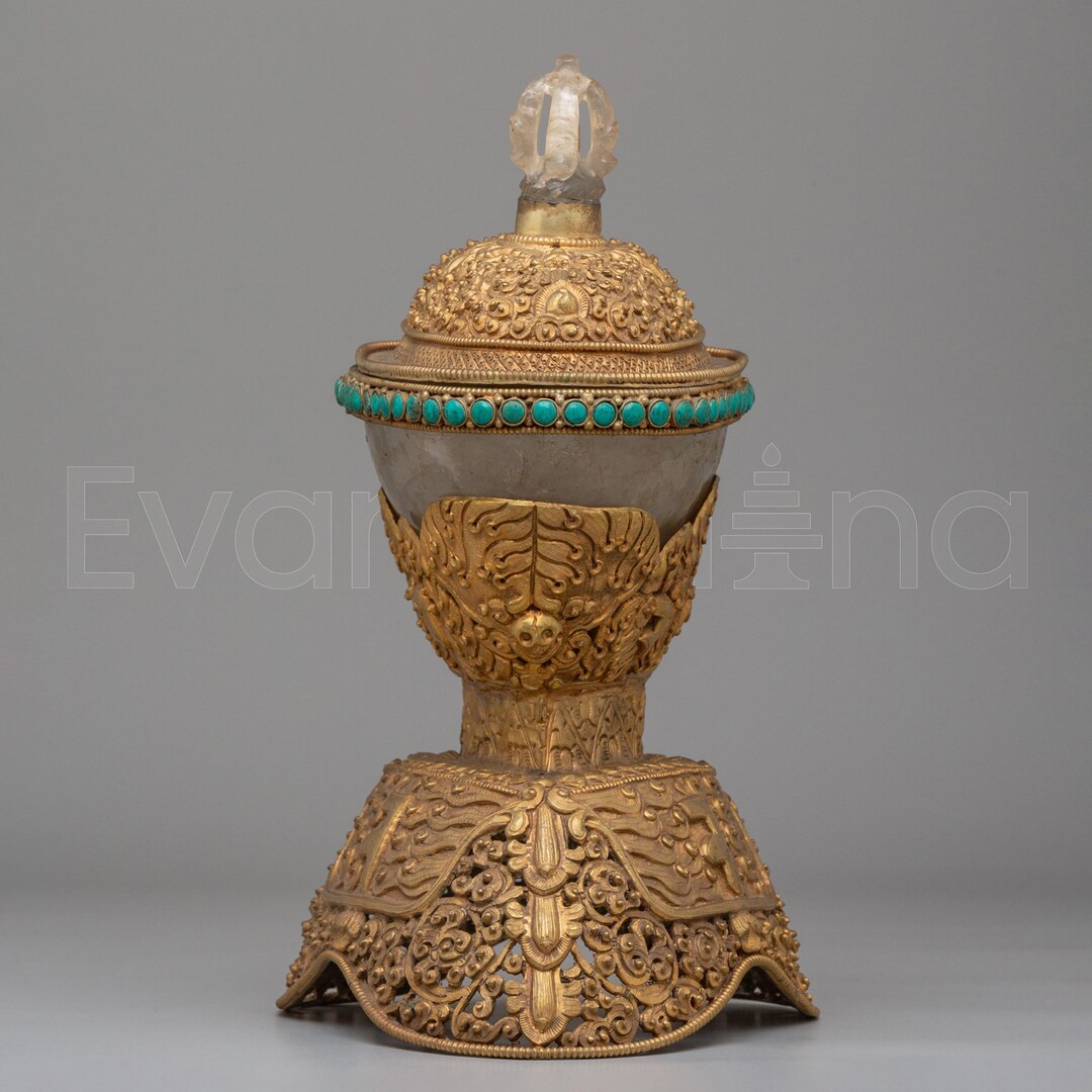 Handmade Buddhist Kapala | Sacred Ritual Tool for Spiritual Ceremonies ...
