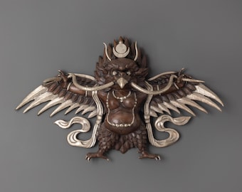 ガルーダ神の置物｜ヒンドゥー教と仏教における神話上の鳥神 - Etsy 日本