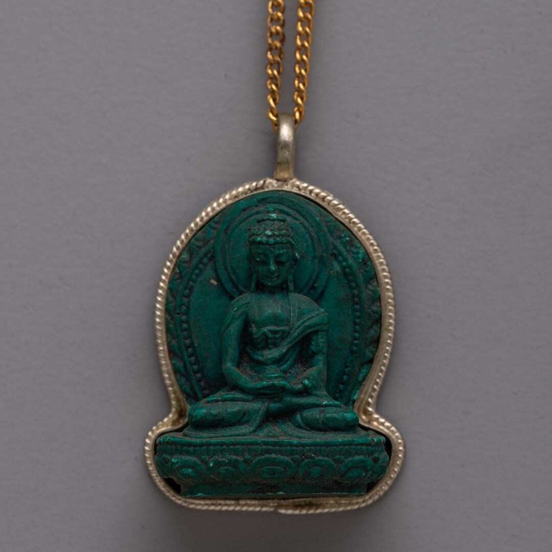 Handcrafted Buddha Locket Pendant | Embrace Peace and Wisdom ...