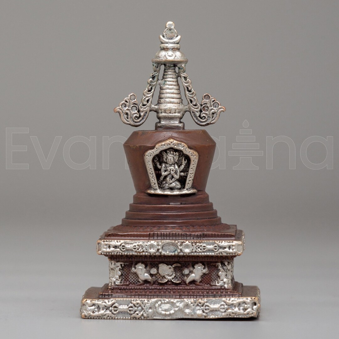 Tibetan Namgyal Chorten Stupa | Sacred Altar Decoration | Spiritual ...