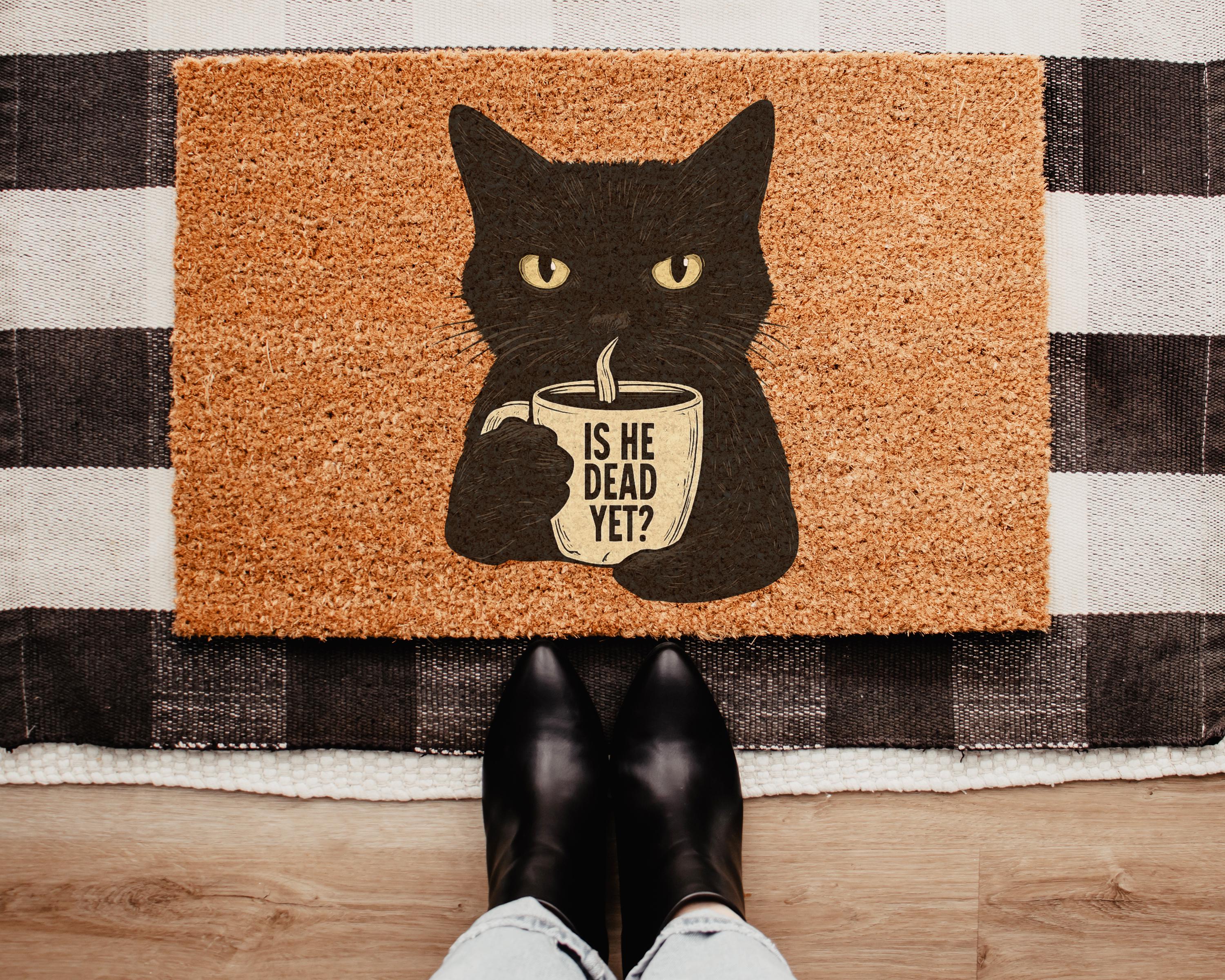 Cat Doormat - Etsy