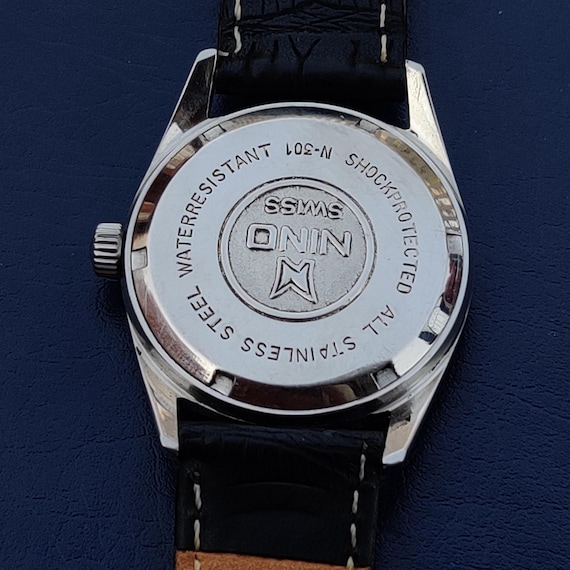 Vintage Nino 17 Jewels Manual Winding Swiss N-316 Men's Watch - Etsy