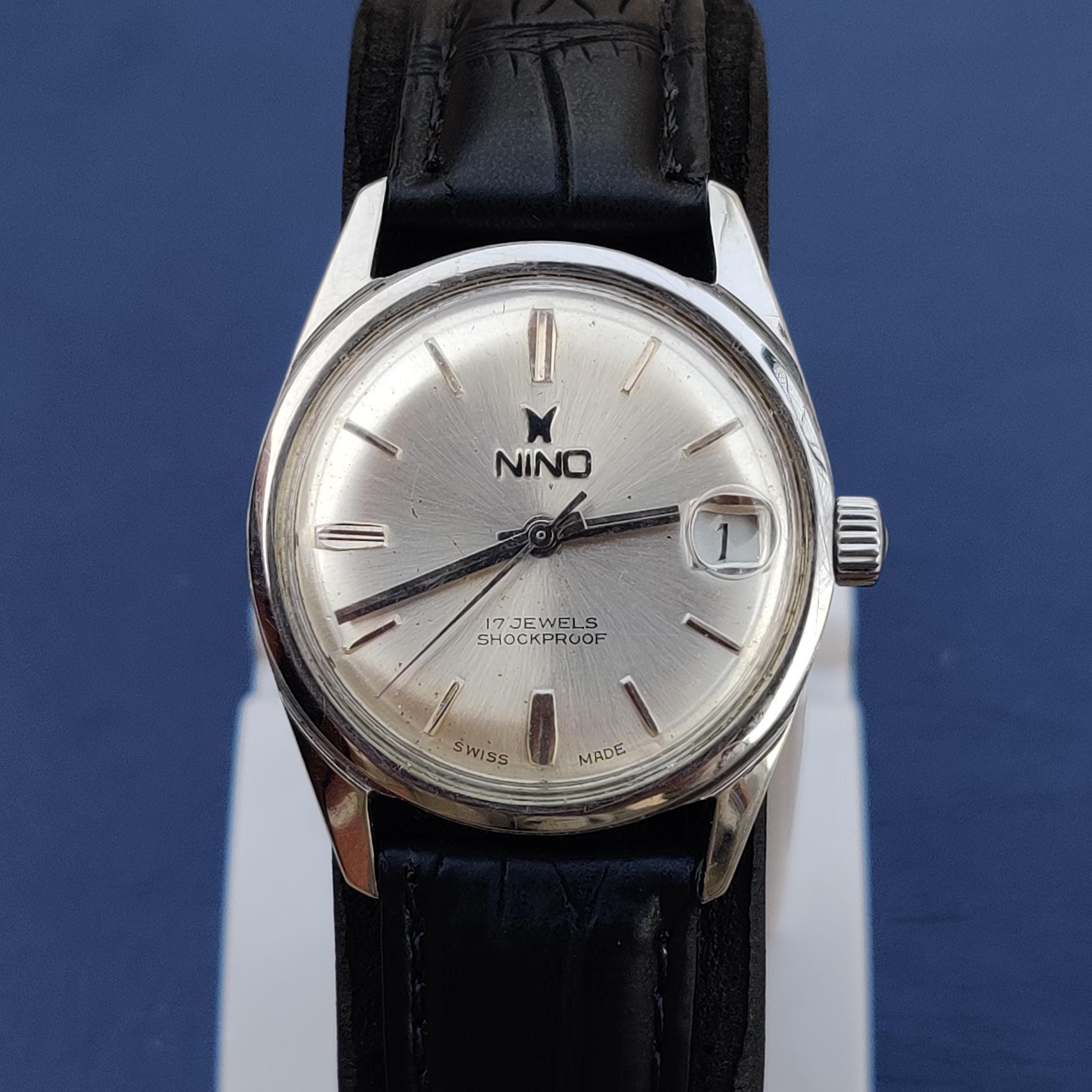 Vintage Nino 17 Jewels Manual Winding Swiss N-316 Men's Watch - Etsy