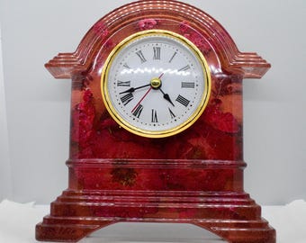 Red Mantle Clock