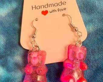 Gummy bear earrings