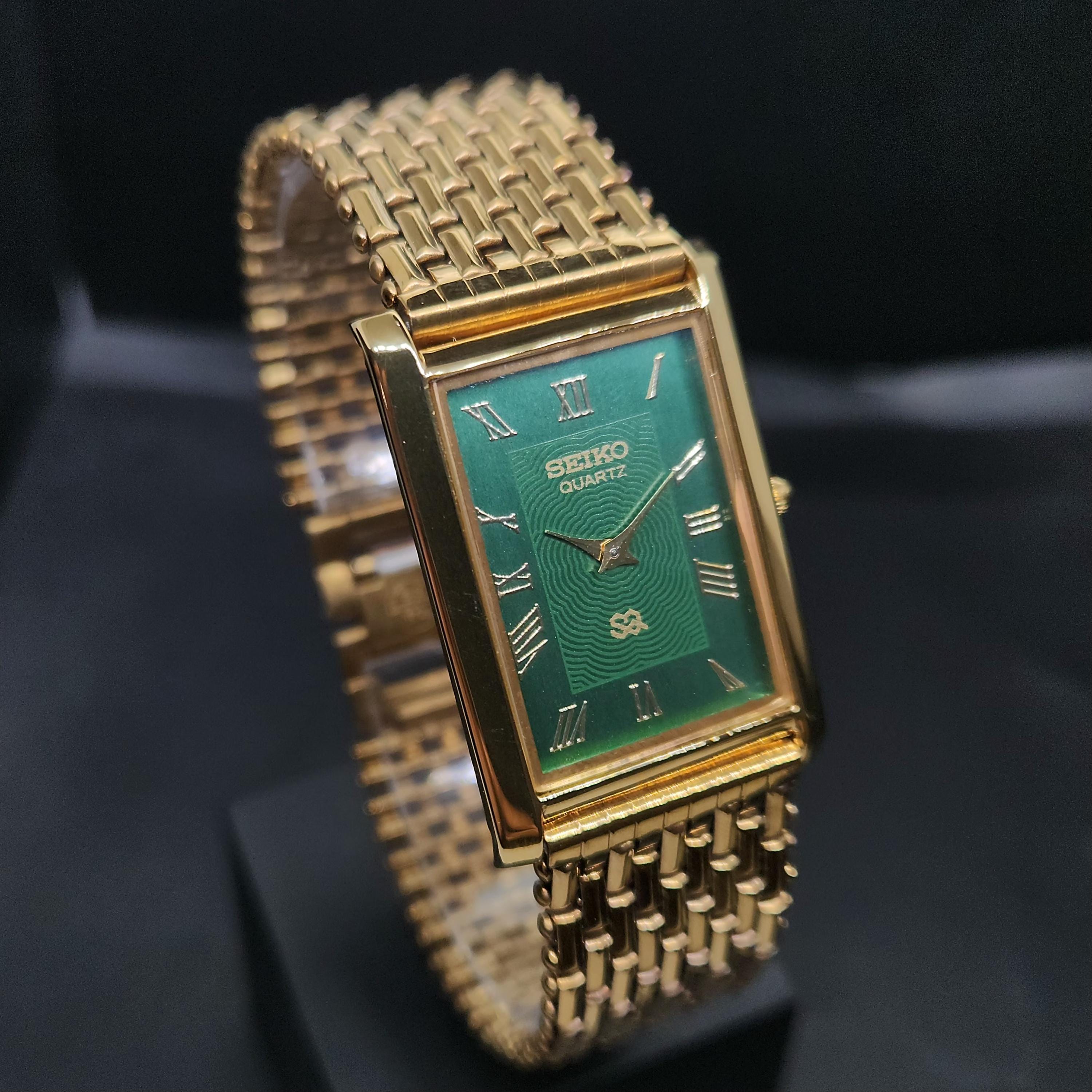 Seiko tank quartz - Etsy 日本