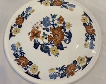 Impresionante plato vintage Myott England de 12 pulgadas.