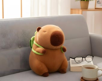 Capybara Plush Toy | Kawaii Cosplay Stuffed Animal, Unicorn Dinosaur Boba Bread Designs