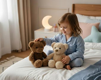 Oso de peluche retorcido de 30 cm / Juguete de peluche suave y tierno
