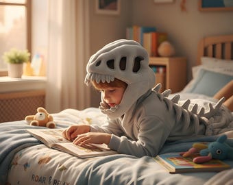 Sudadera con capucha de dinosaurio para niños / Conjunto de dinosaurio para niños pequeños, sudadera cómoda
