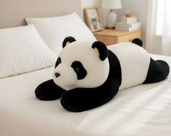 Oso de peluche panda grande y suave de 60 cm – Juguete de peluche adorable