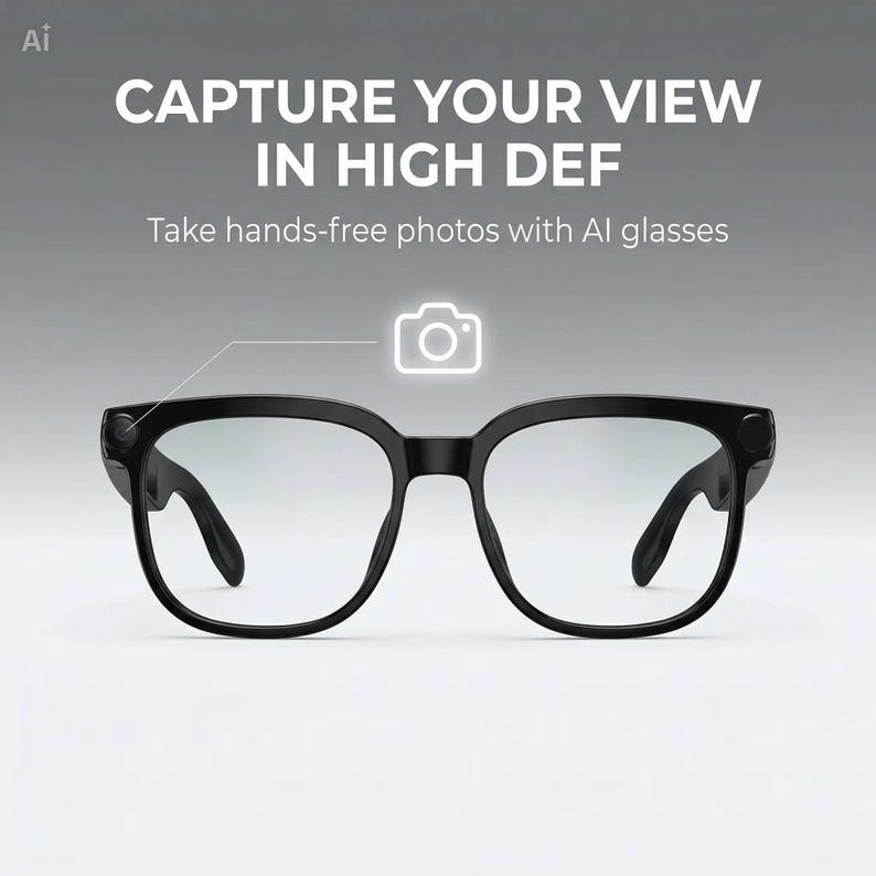Object 794 Buy 4K AI Smart Glasses With Real-time Translation, Object Recognition ...