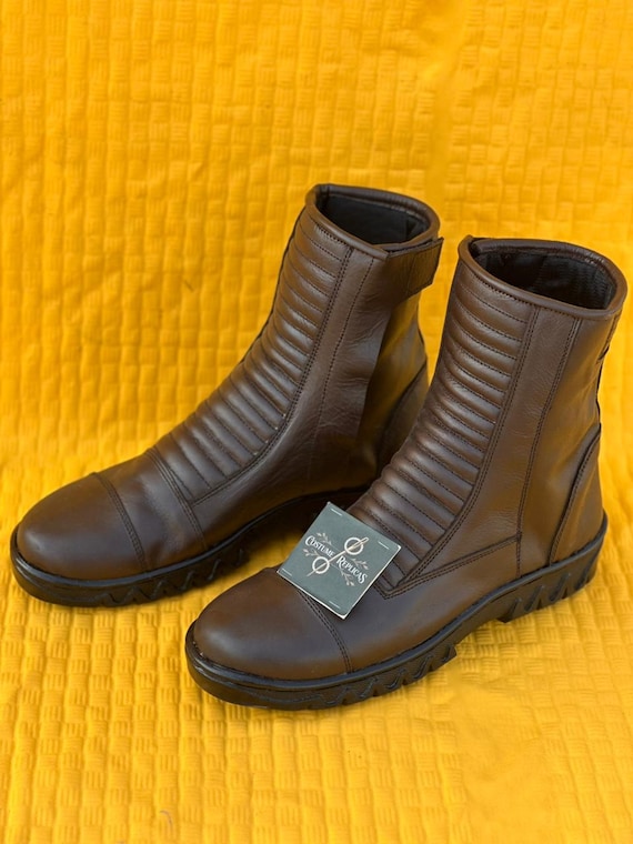 Handmade Fallout Cosplay Boots | Post-Apocalyptic Wasteland Combat Shoes for Vault Dwellers & Raiders