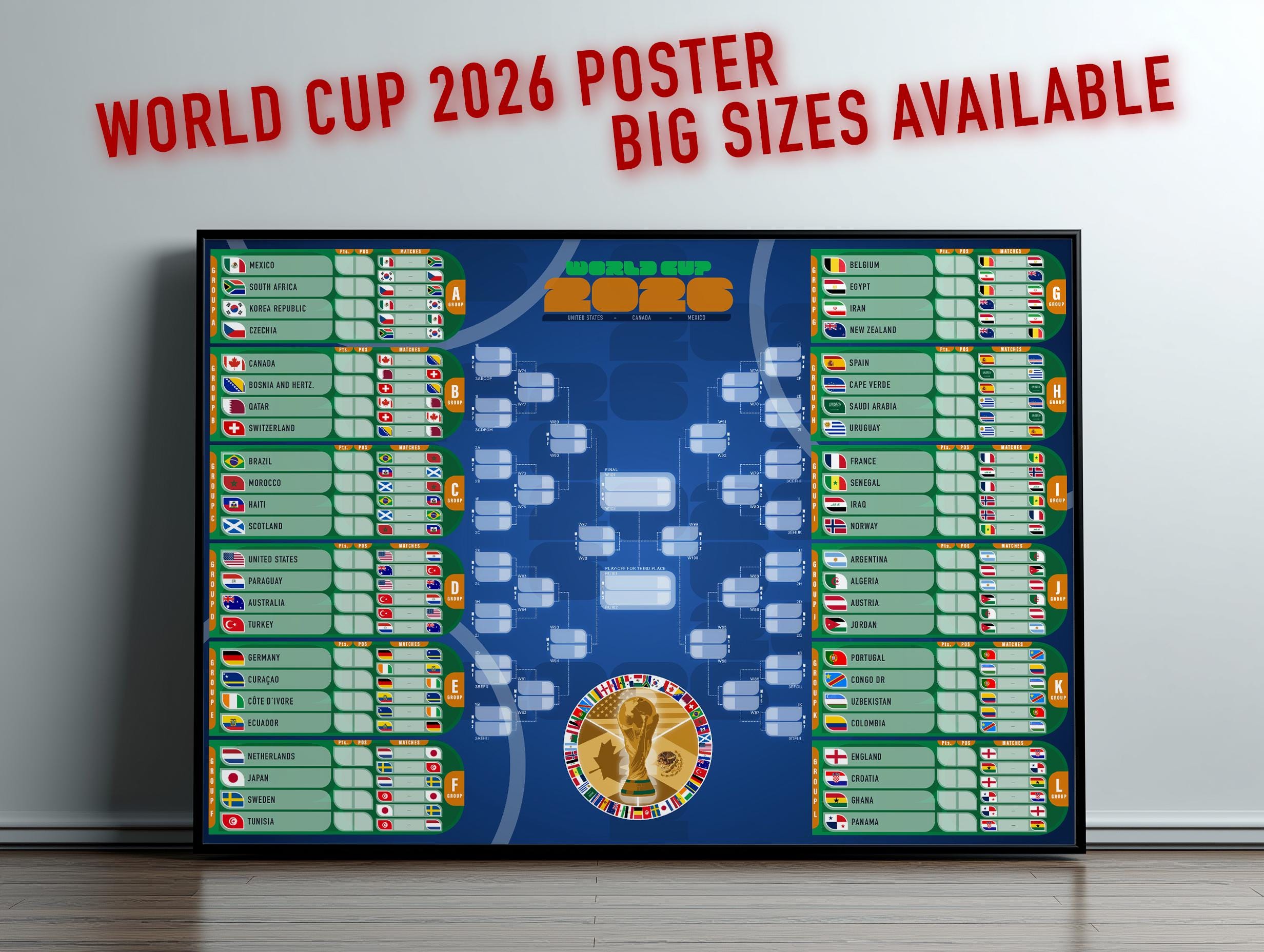 Fifa world cup posters - Etsy 日本