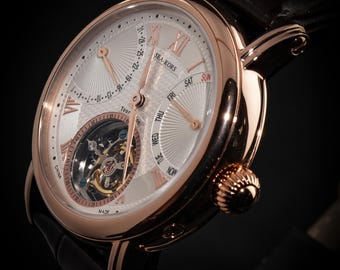 Sea Kors ST8004R Day Date Tourbillon Seagull Mechanical movement