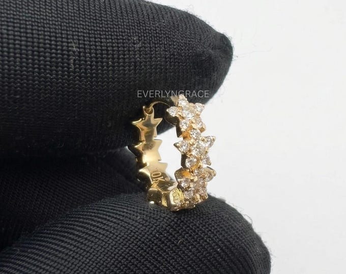 The Star Constellation Hoop, 8MM inner diameter