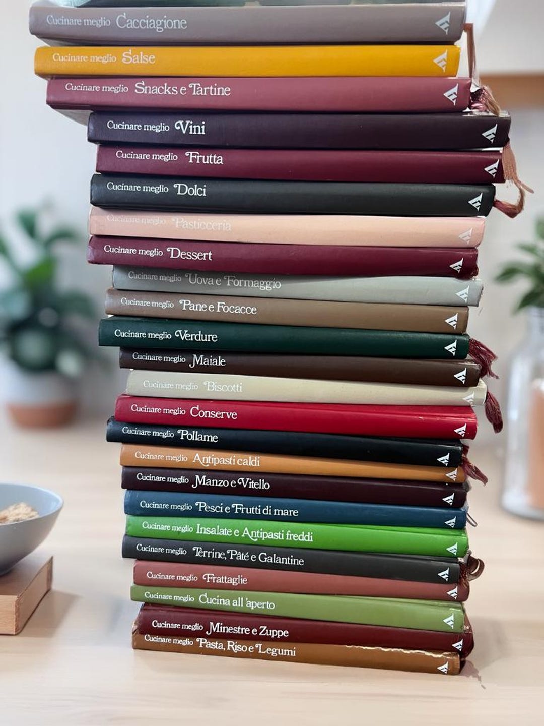 Vintage Cooking Encyclopedia “cucinare Meglio” – Complete Collection ...