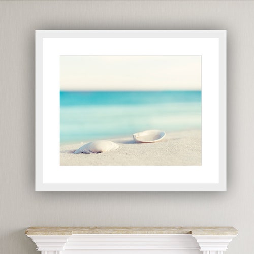 Coastal Wall Decor Ocean Decor Digital Download Beach Photography Nautical Shells Digital Photo Seashell Photography Seashell Photo