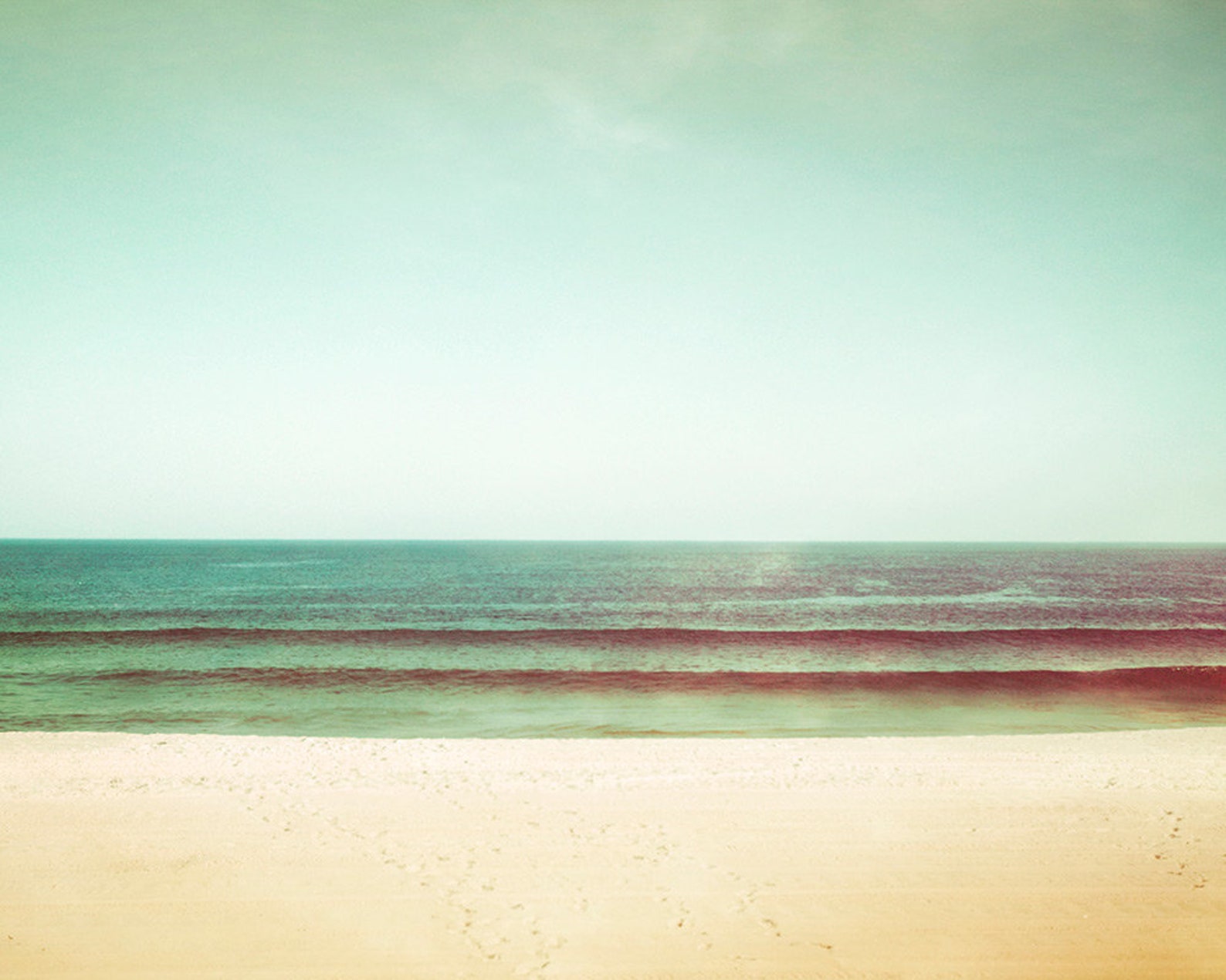Ocean Photography Set Four 8x10 Photographs Horizon Beach - Etsy