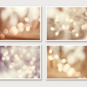 Gallery Wall Art Set of Four Prints, Abstract Art Set, 4 Piece Wall Art ...